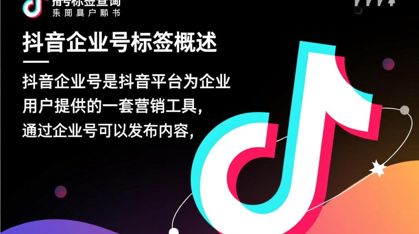 抖音企业号标签怎么查