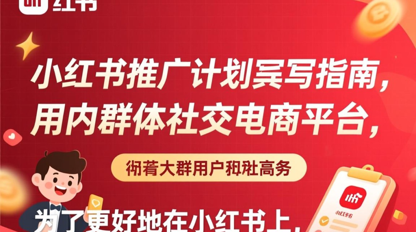 小红书推广计划怎么写