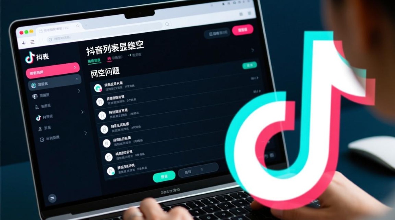 抖音列表怎么显示为空