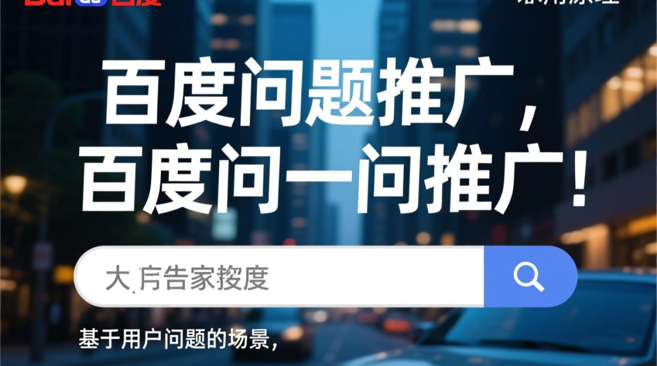 百度问题怎么推广