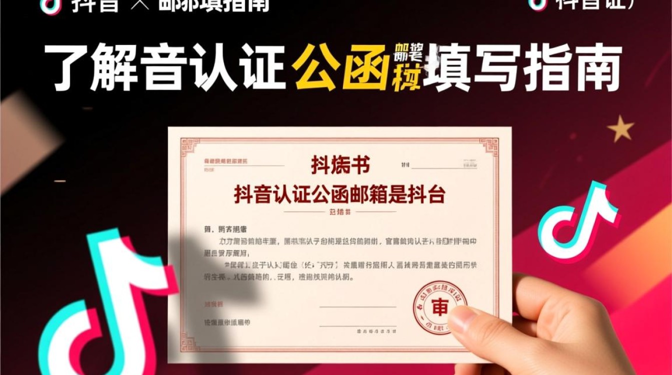 抖音认证公函邮箱怎么填 抖音认证公函邮箱怎么填