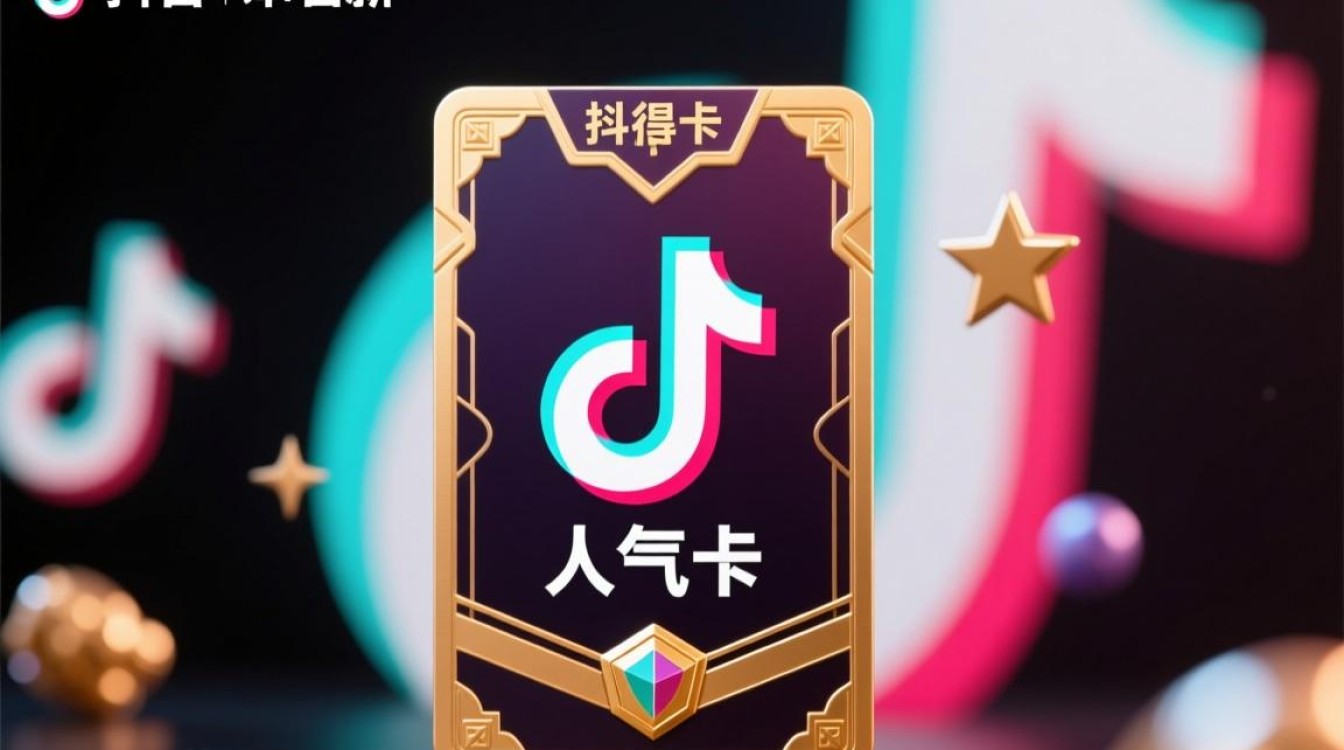 抖音的人气卡怎么获得