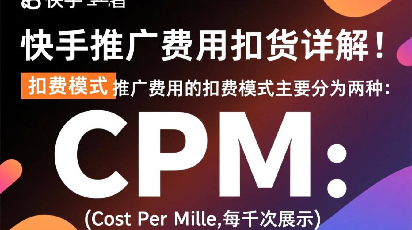 快手推广费用怎么扣的