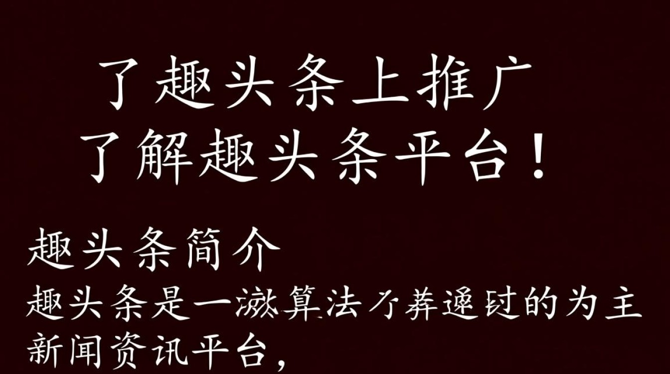 怎么在趣头条上推广