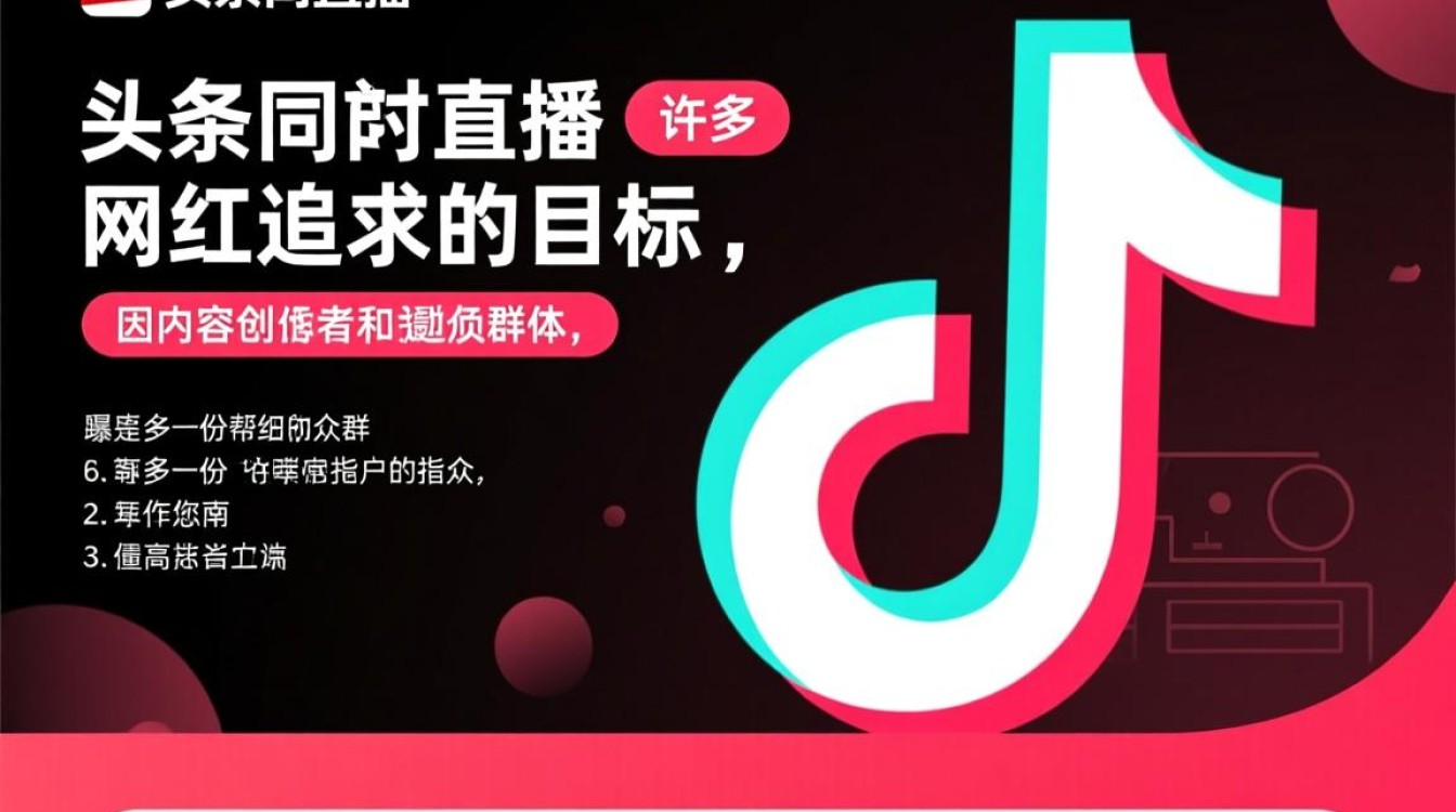 抖音和头条怎么同时直播