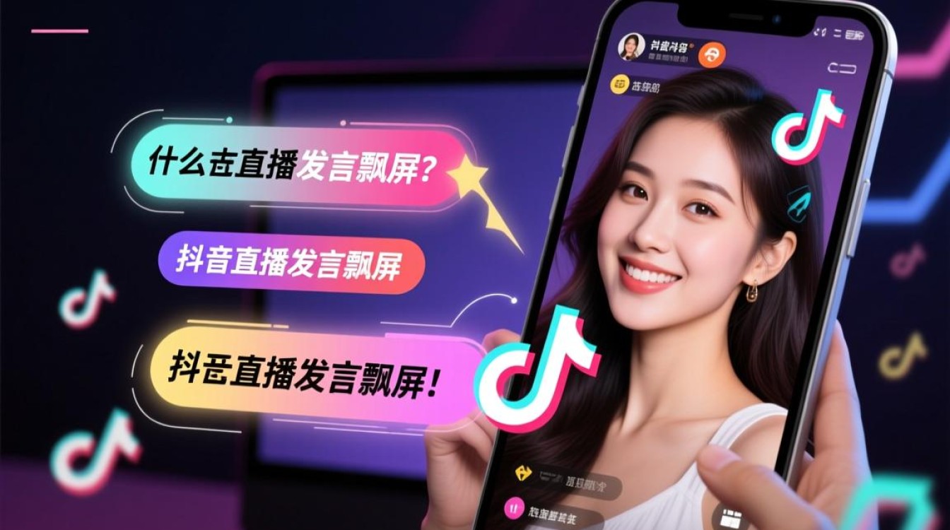 抖音直播怎么发言飘屏
