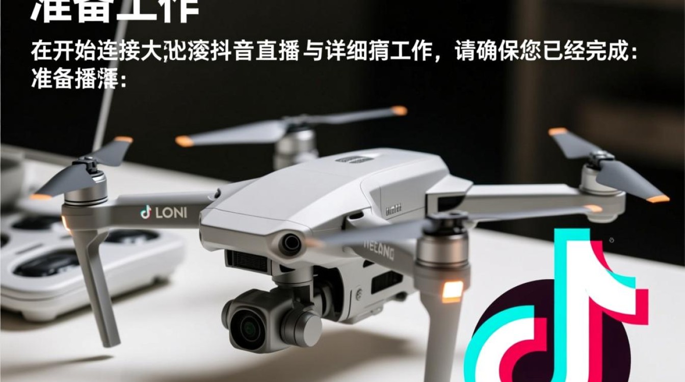 大疆怎么连接抖音直播