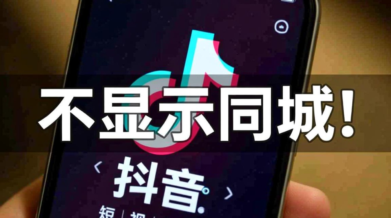 抖音怎么不显示同城了