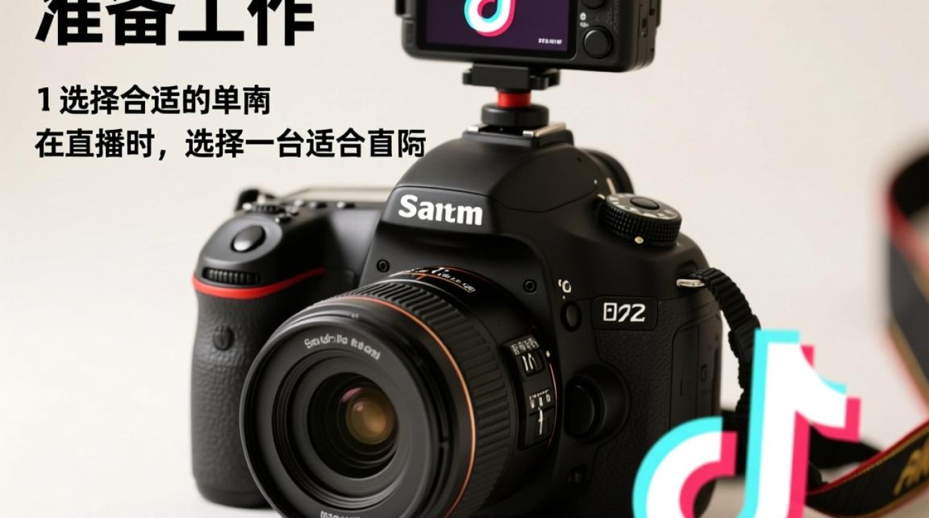 单反怎么做抖音直播