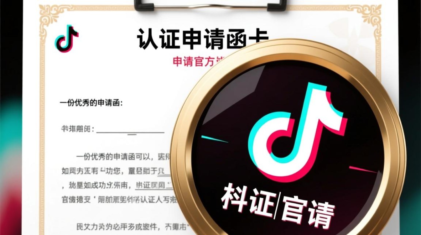 抖音认证申请函怎么写