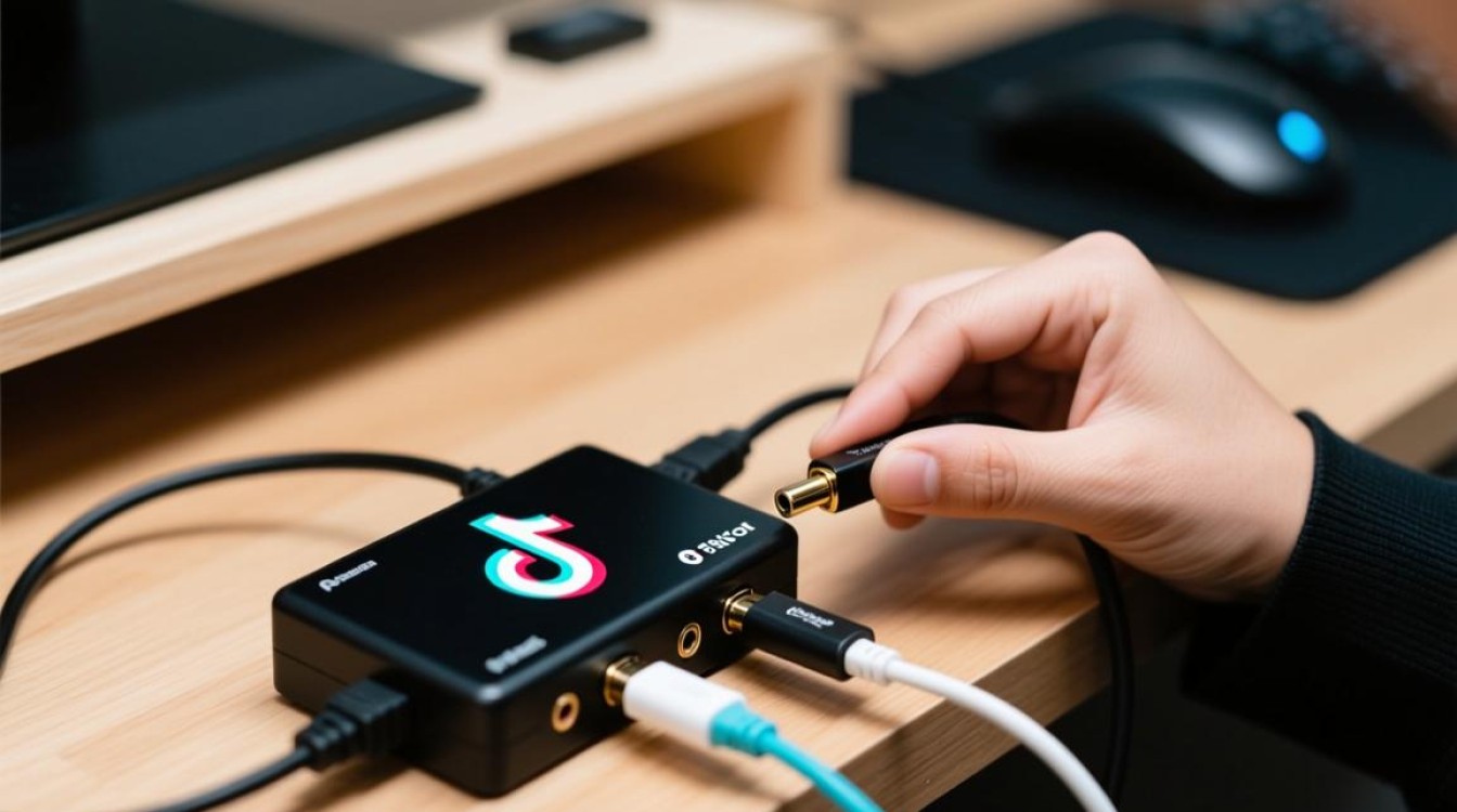 抖音怎么连接大电脑声卡