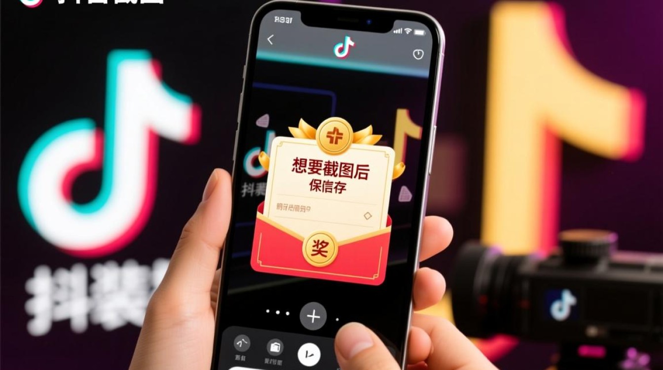 抖音直播间中奖怎么截图