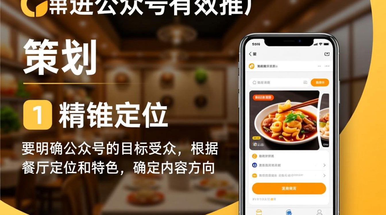 餐饮怎么推广公众号