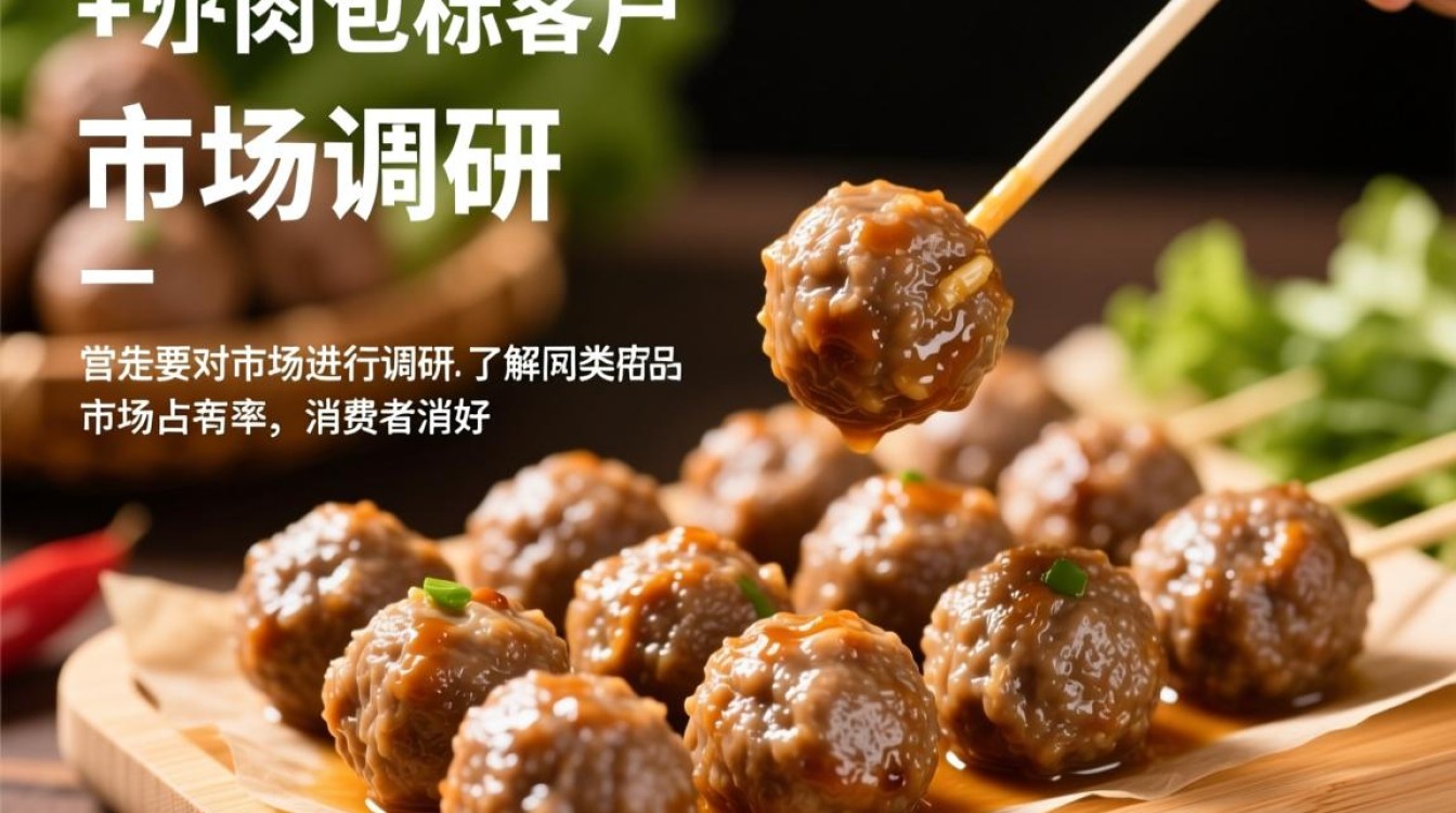 自己做肉丸怎么推广