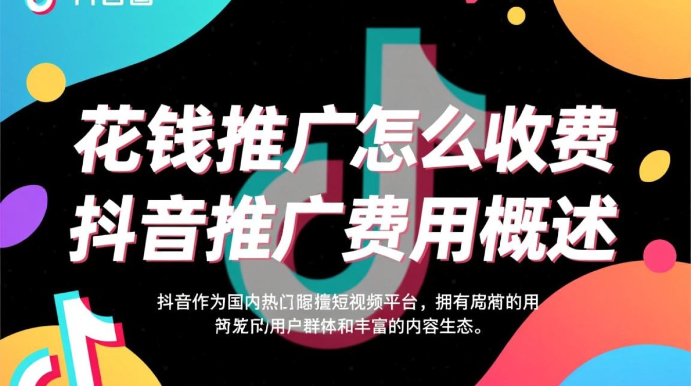 抖音花钱推广怎么收费