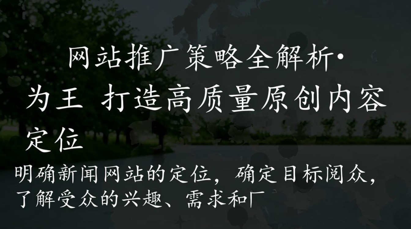 新闻网站怎么推广