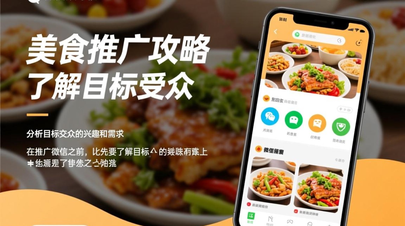 怎么推广微信美食