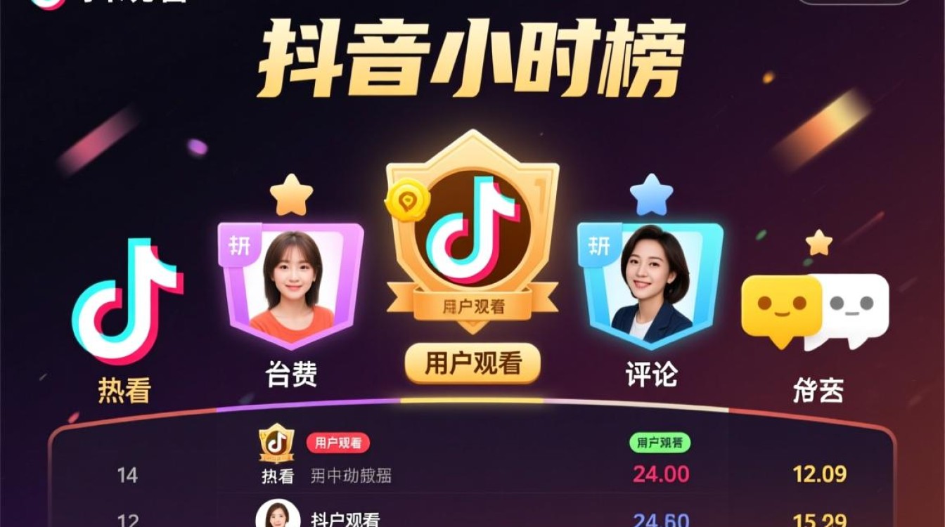 抖音小时榜怎么设置