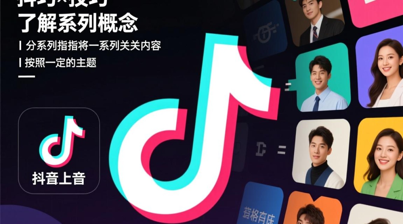 抖音上怎么分系列