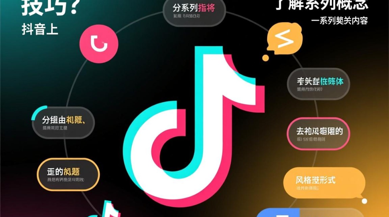 抖音上怎么分系列