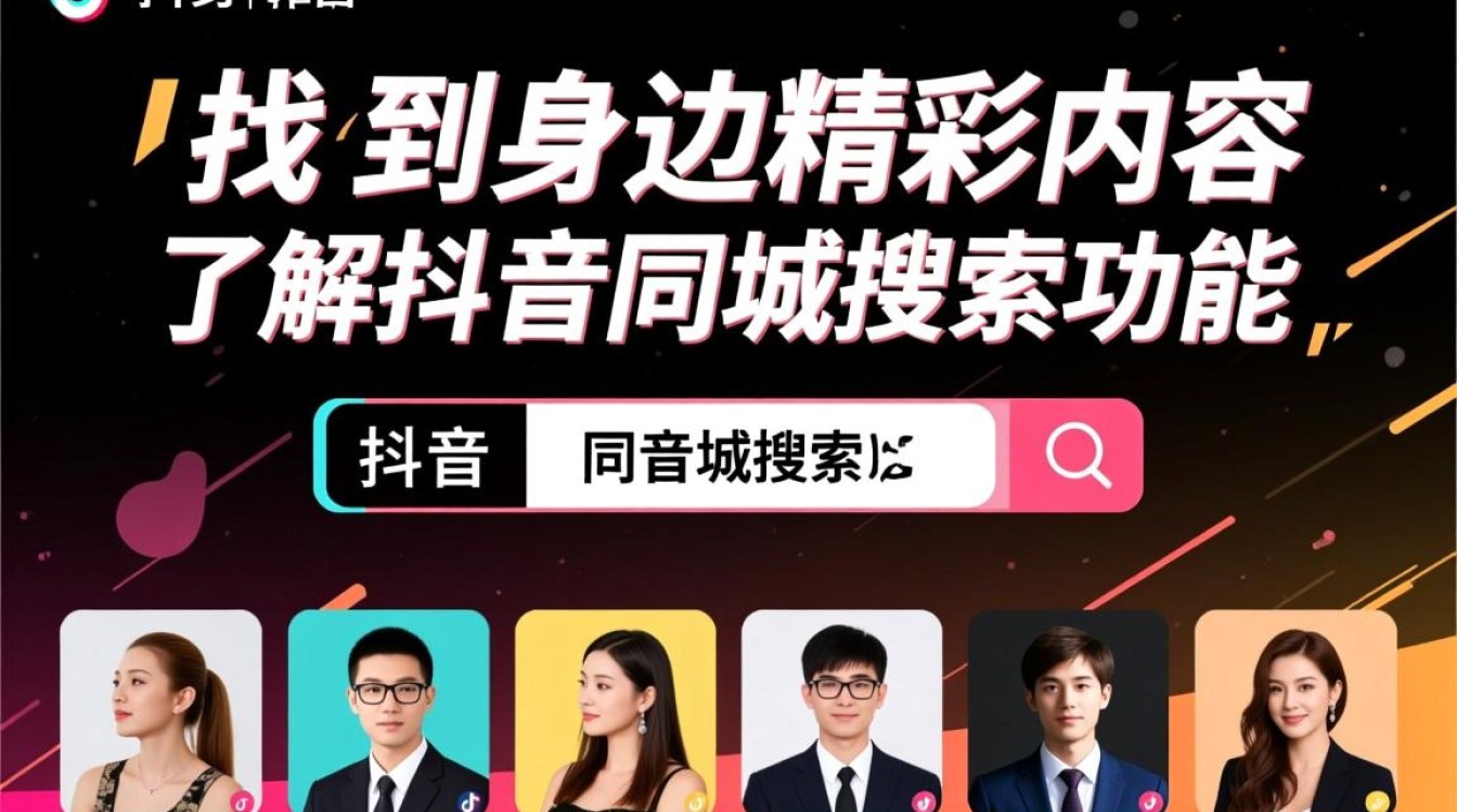 抖音同城上怎么搜索