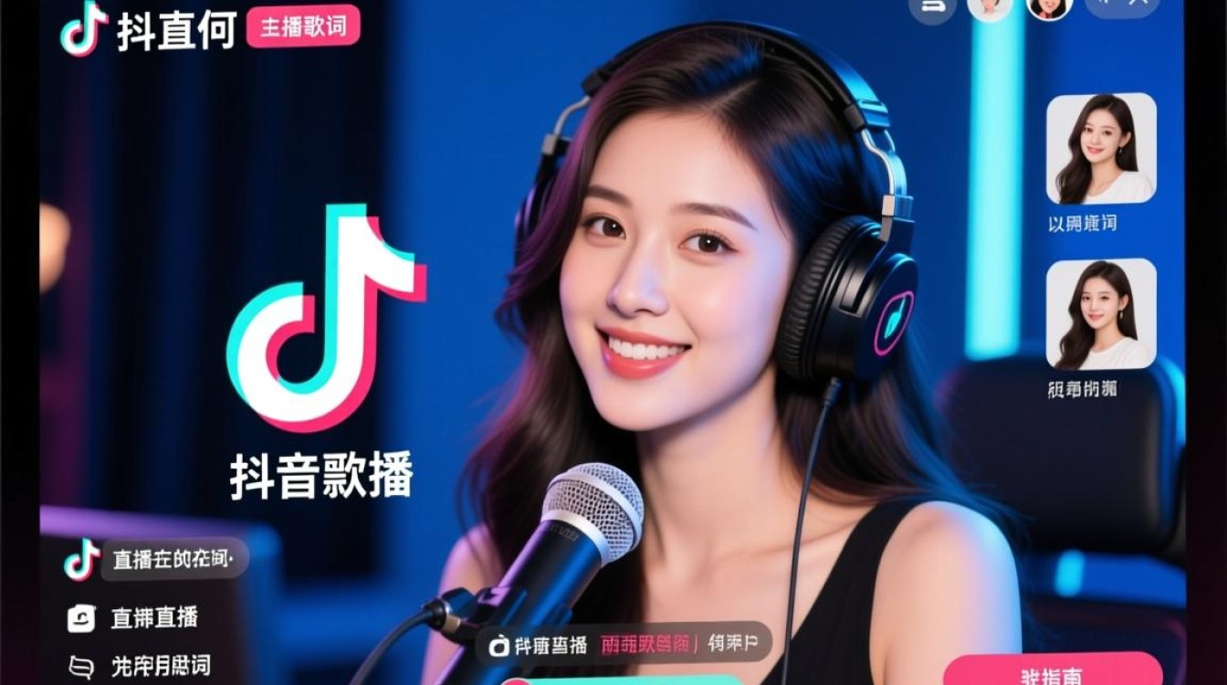 抖音直播怎么飘歌词