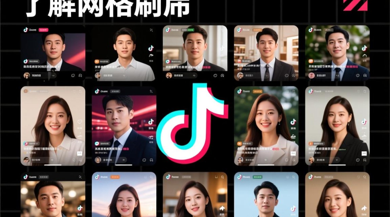 抖音怎么用网格刷屏