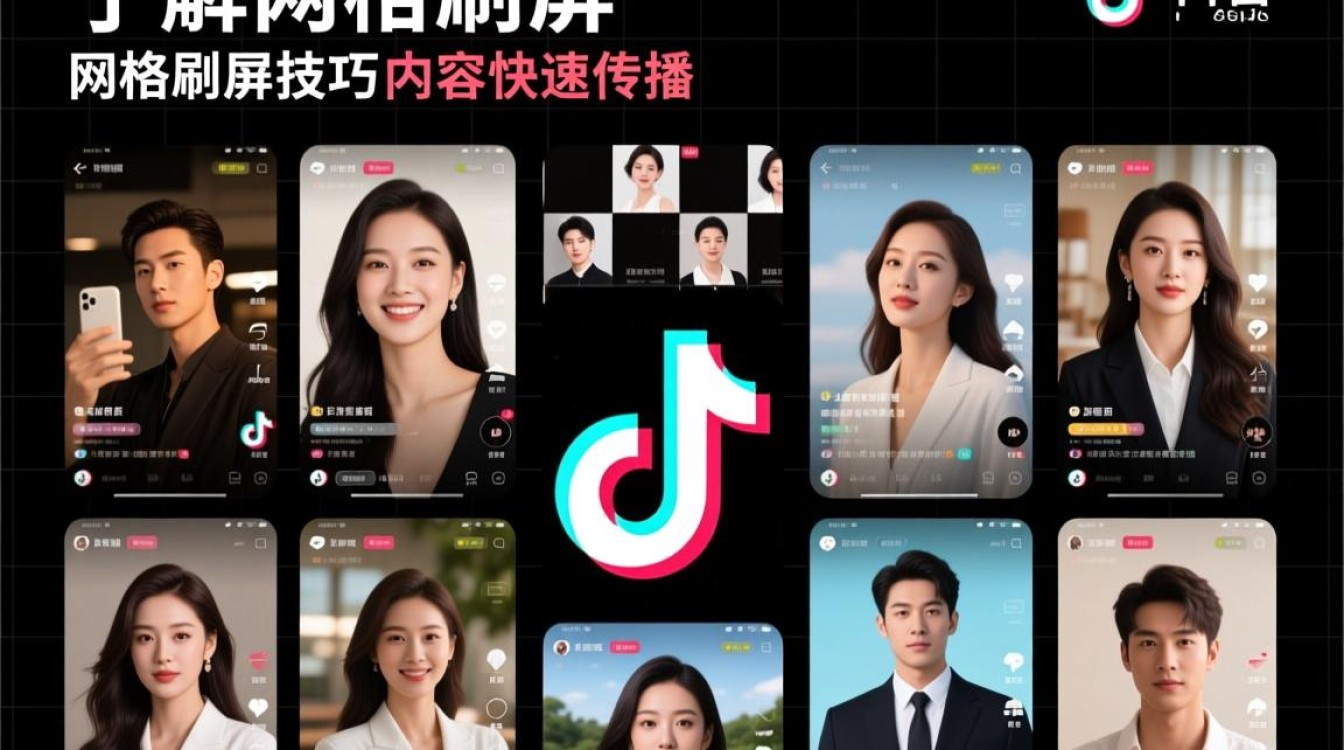 抖音怎么用网格刷屏