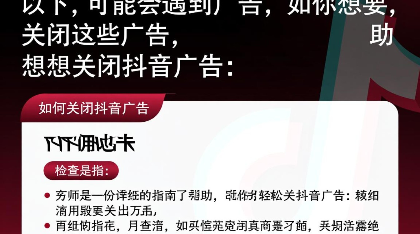 打开抖音广告怎么关闭