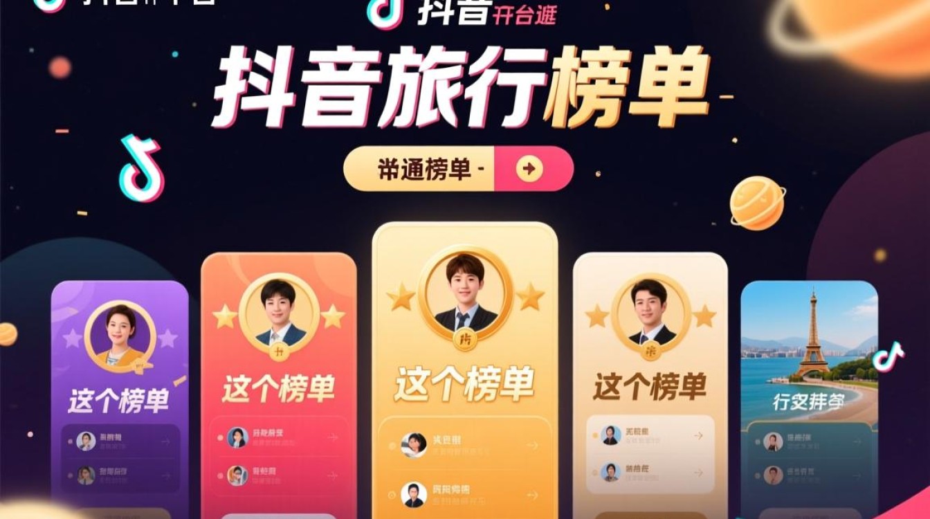 抖音旅行榜单怎么打开