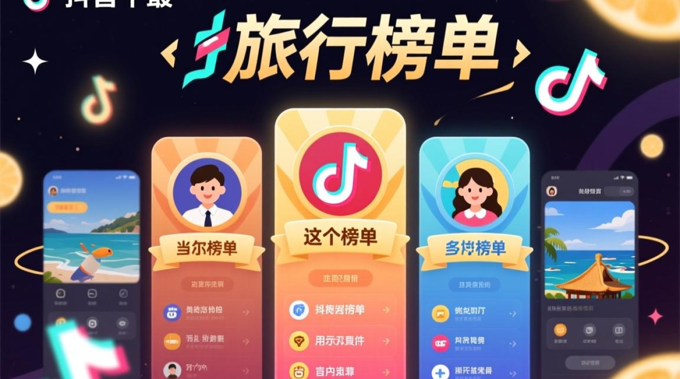 抖音旅行榜单怎么打开