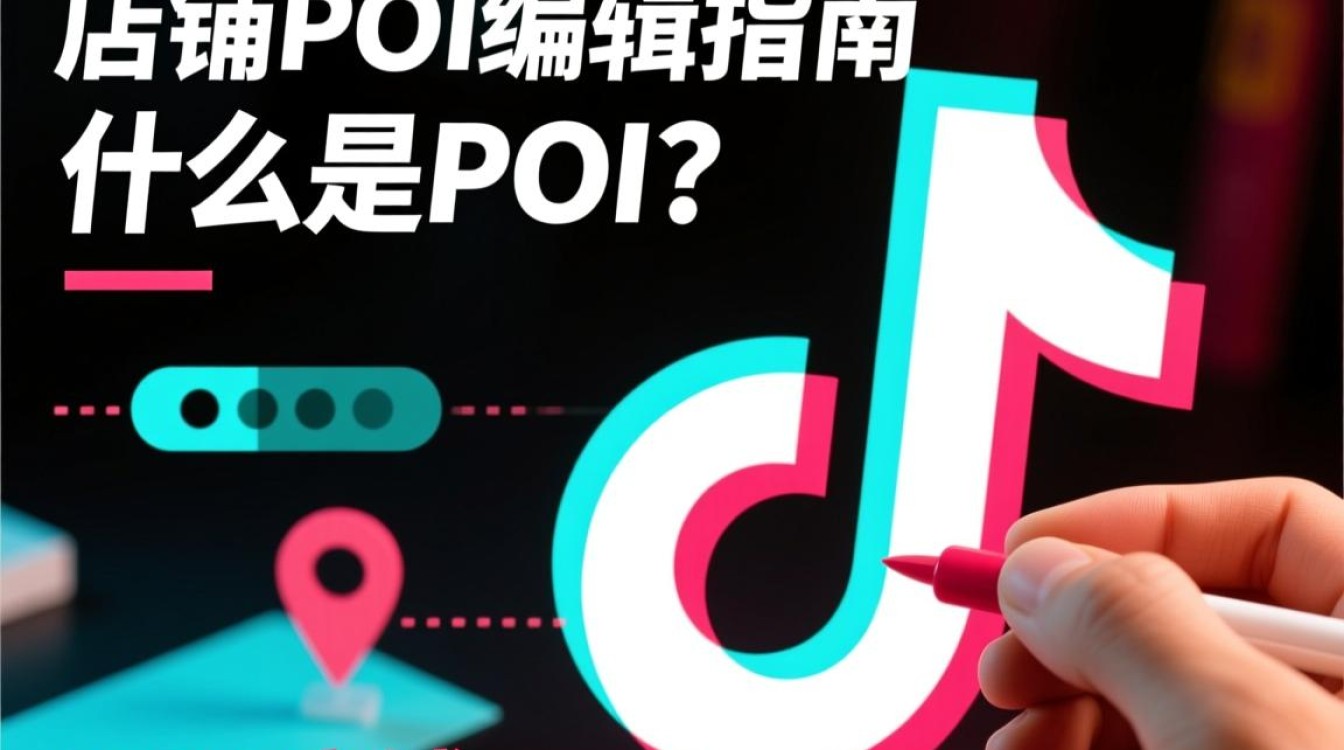抖音店铺poi怎么编辑