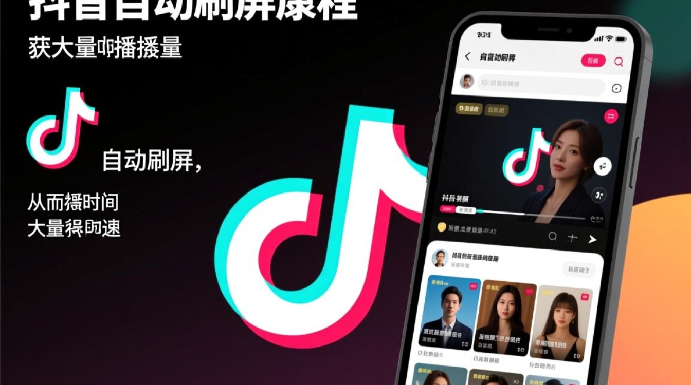 抖音要怎么自动刷屏