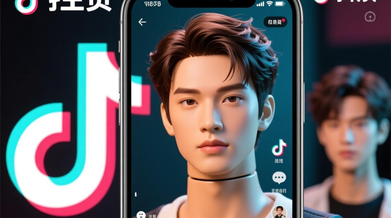 抖音主页怎么挂假人