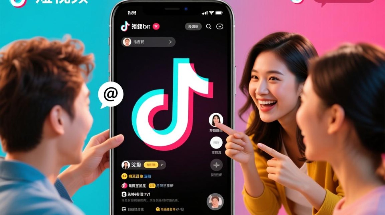 抖音怎么方便艾特