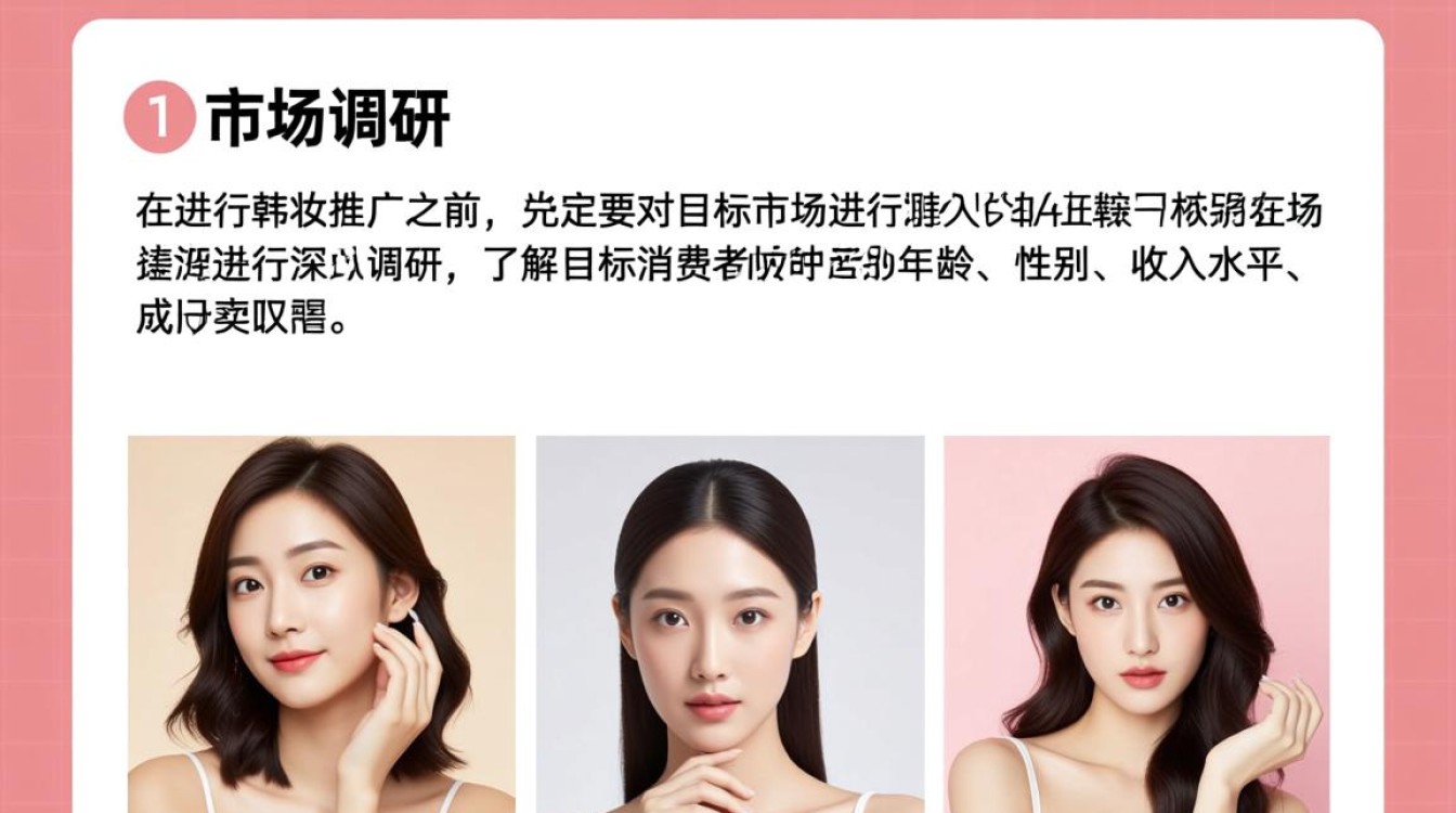 做韩妆怎么推广