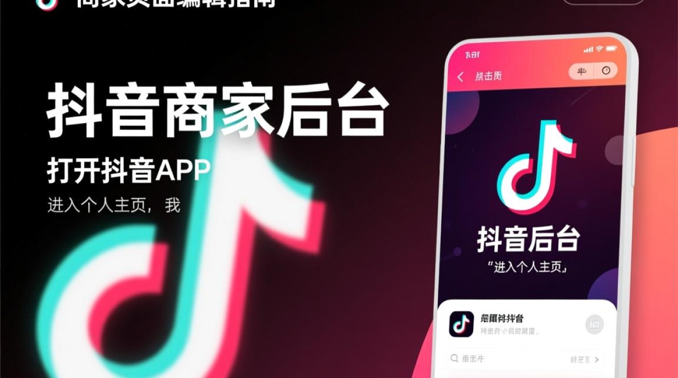 抖音怎么编辑商家页面