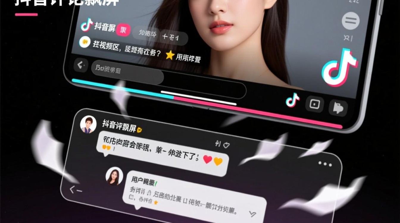 抖音怎么评论飘屏