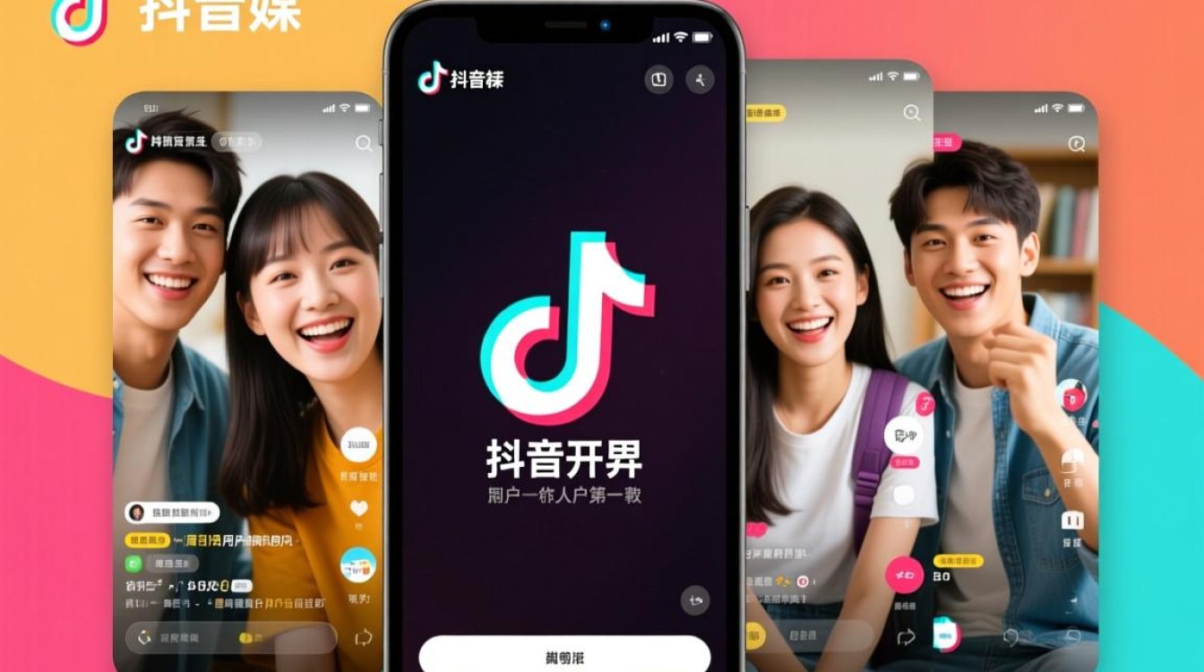 制作好抖音怎么开屏