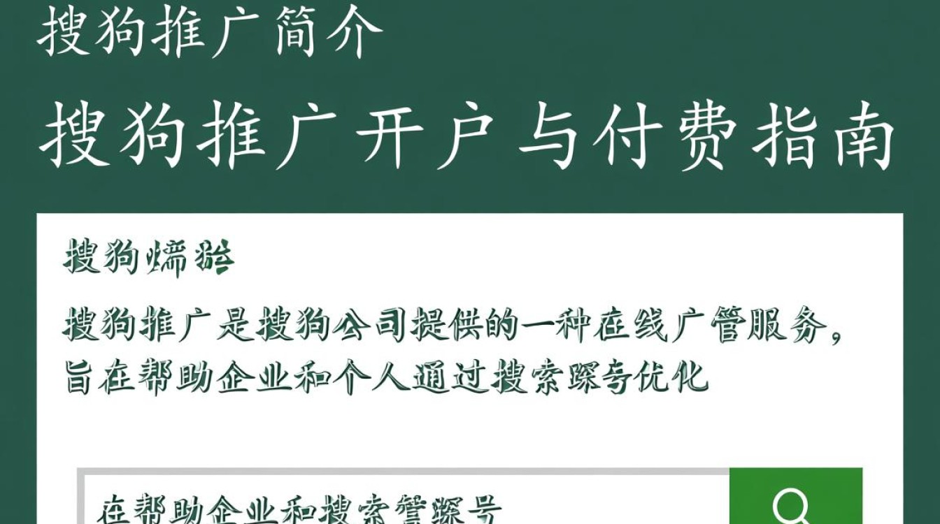 搜狗推广怎么开户付费