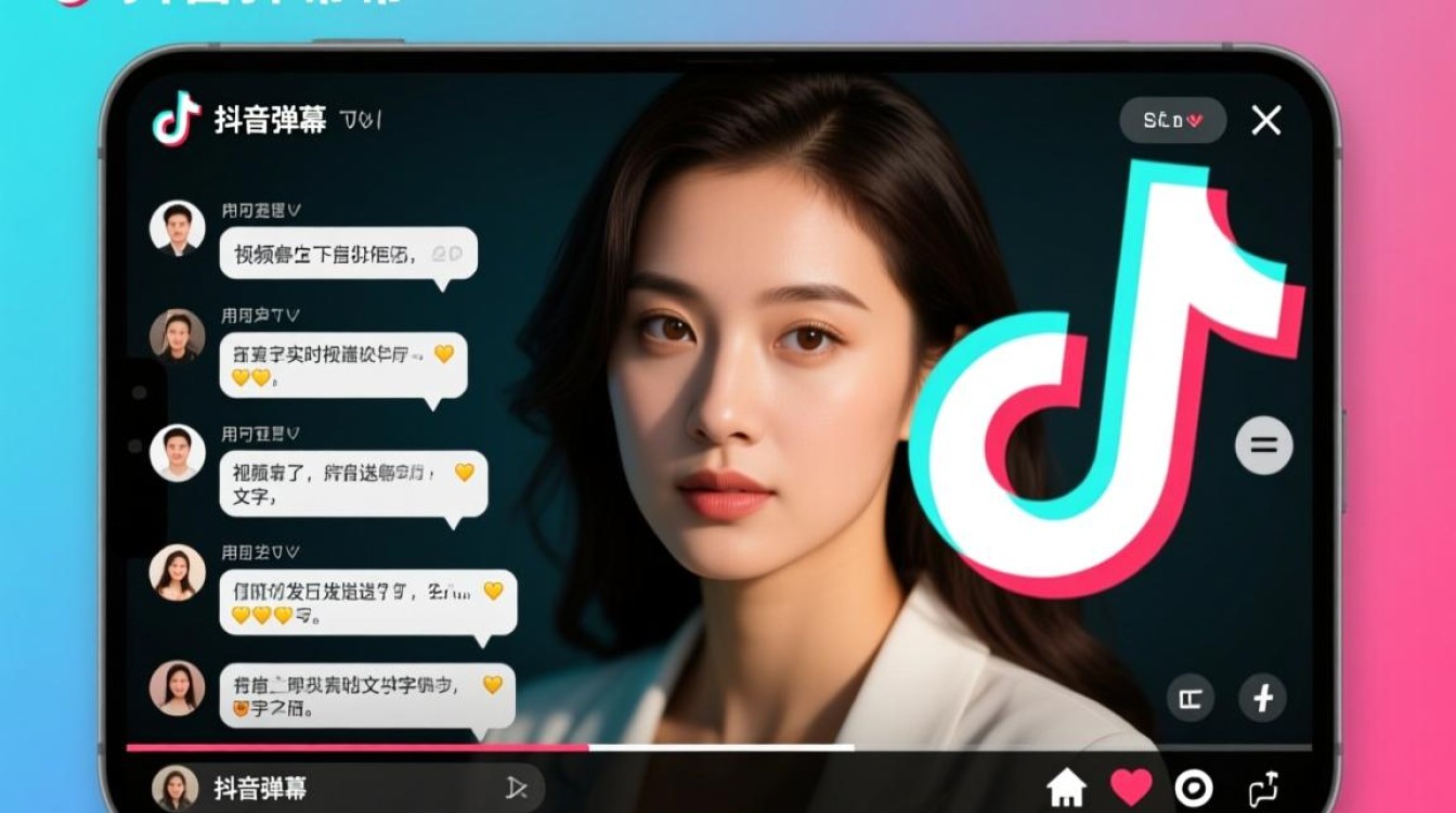 抖音弹幕怎么显示全屏