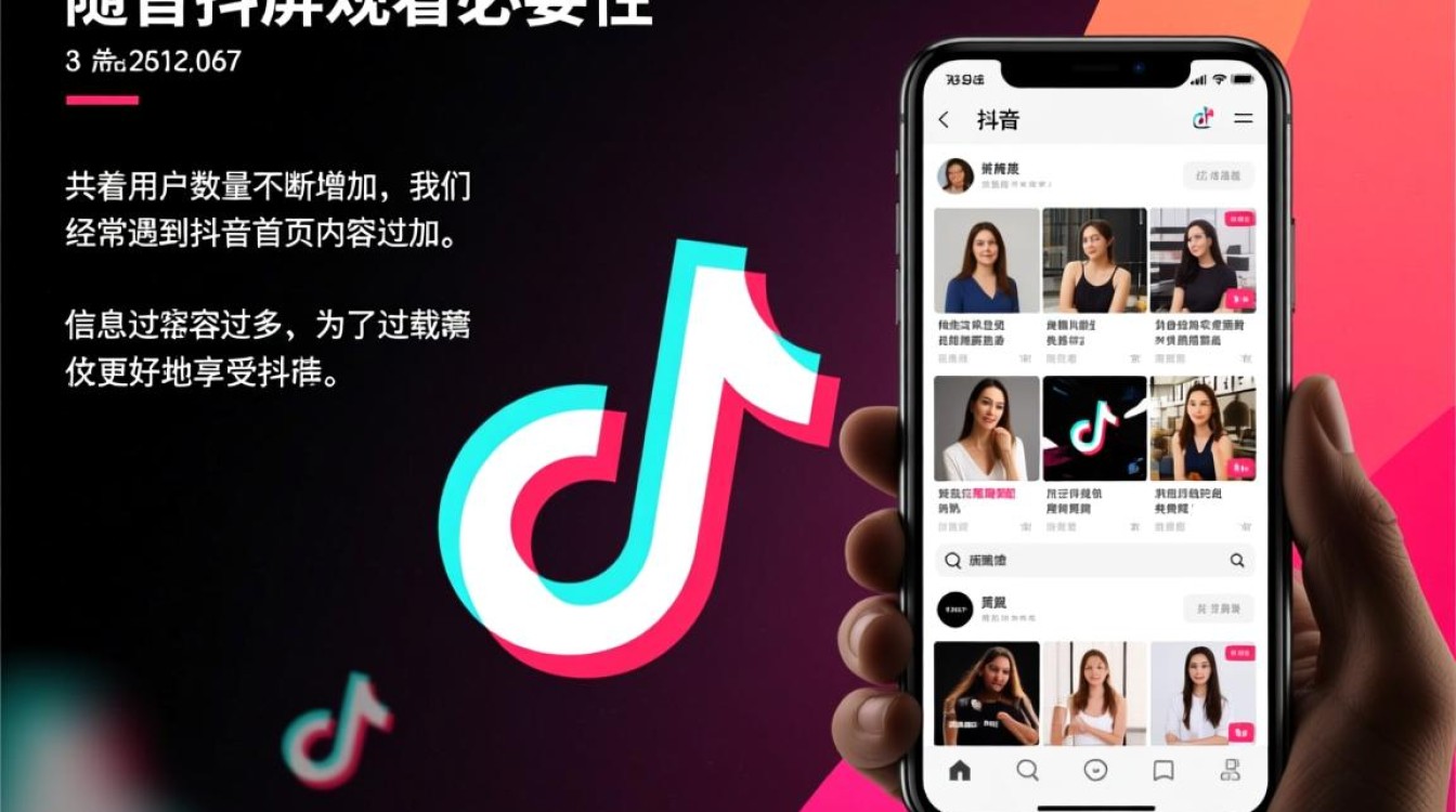 刷抖音怎么清屏观看