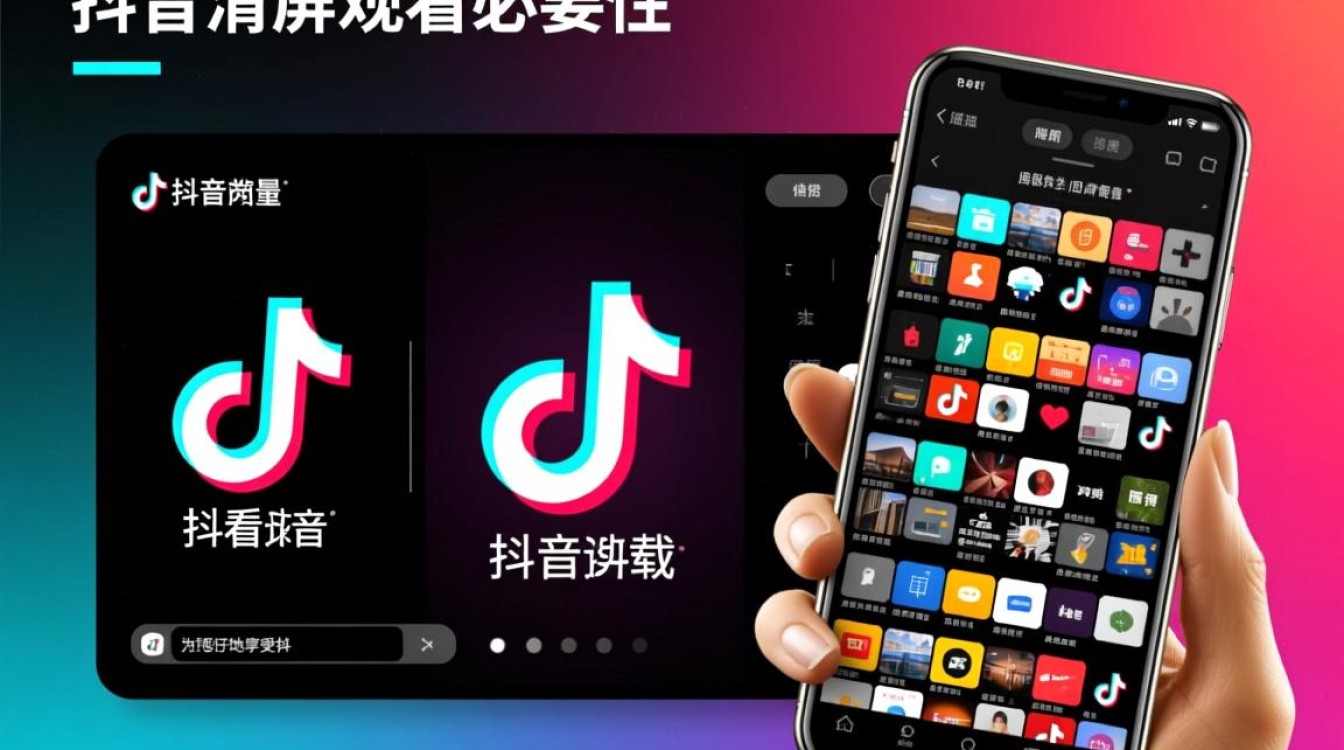 刷抖音怎么清屏观看