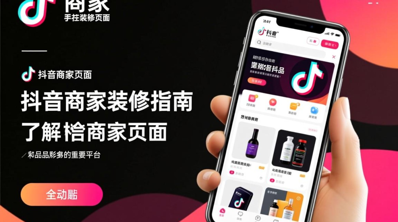 抖音商家页面怎么装修