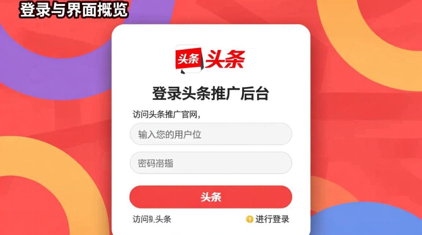 头条推广后台怎么操作