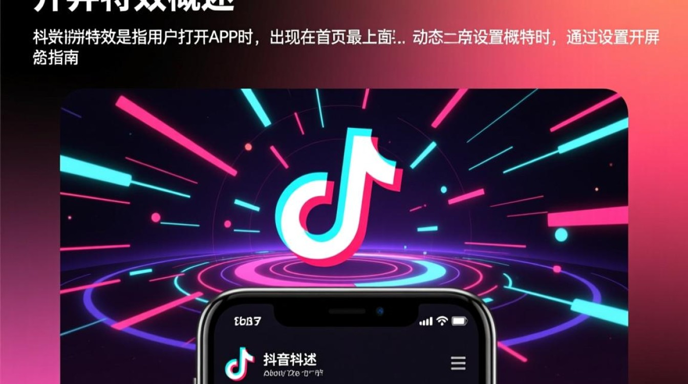 抖音开屏特效怎么设置