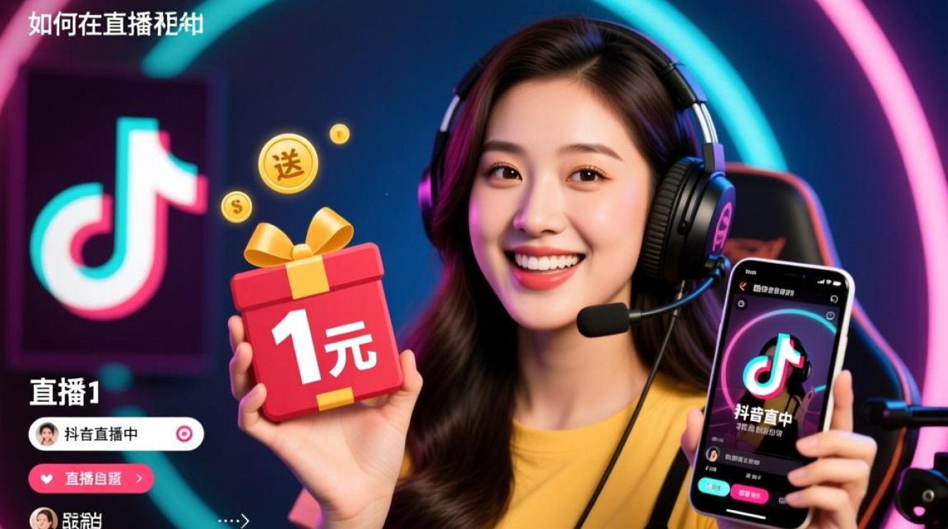 抖音直播怎么扣1