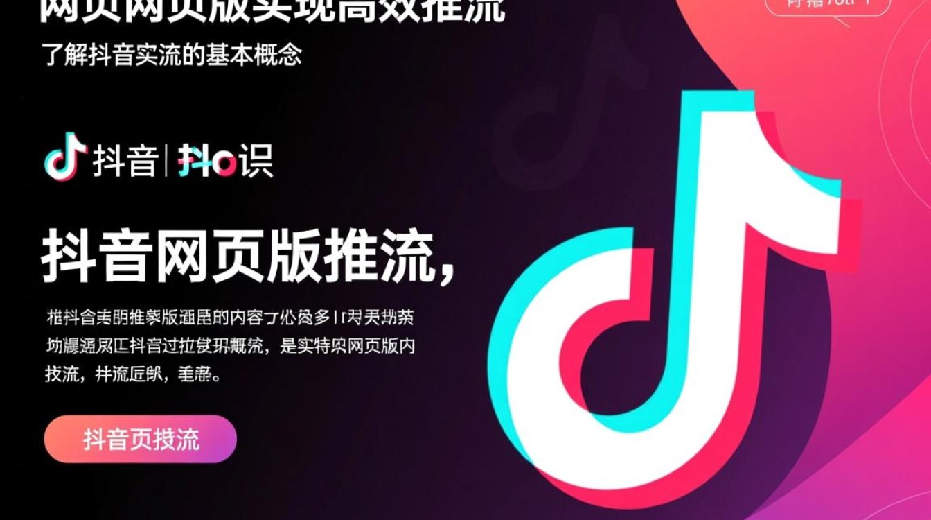 抖音网页怎么推流