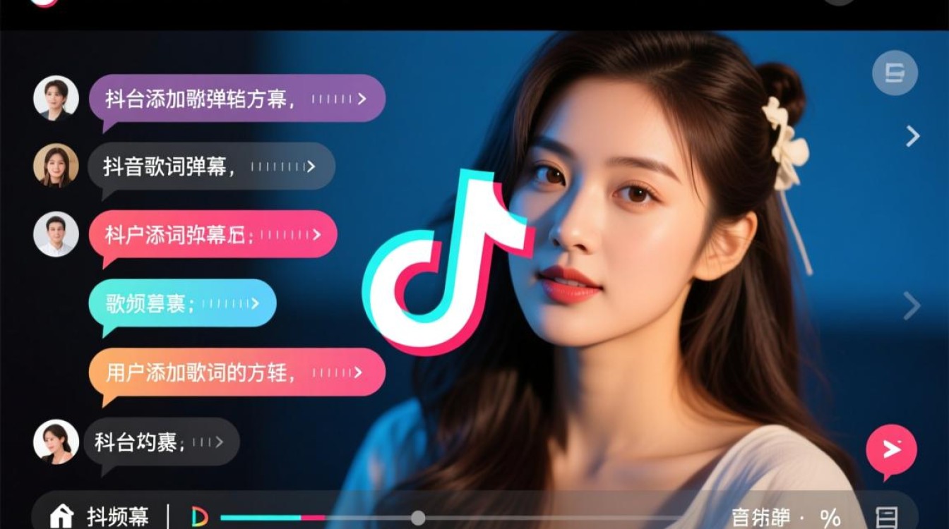 抖音歌词弹幕怎么玩