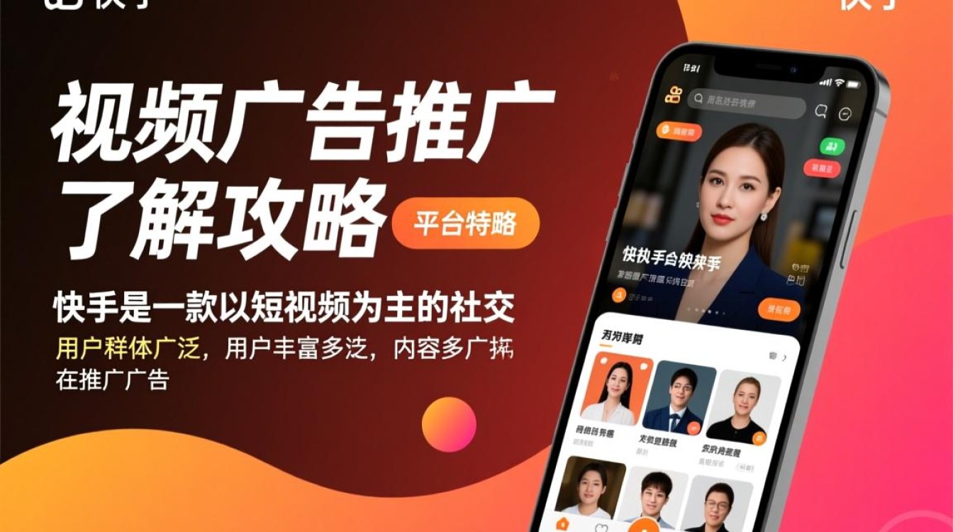 快手视频怎么推广广告